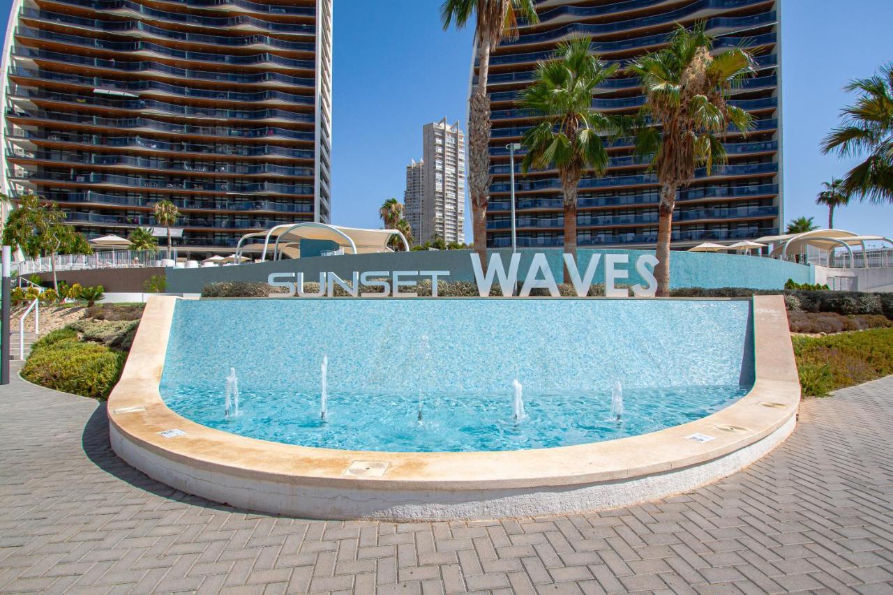 Sunset Waves Sea View Apartments Benidorm Kültér fotó