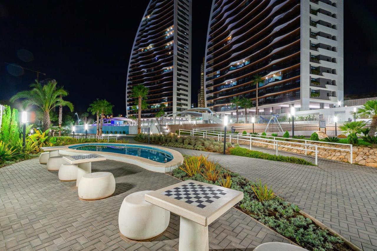 Sunset Waves Sea View Apartments Benidorm Kültér fotó