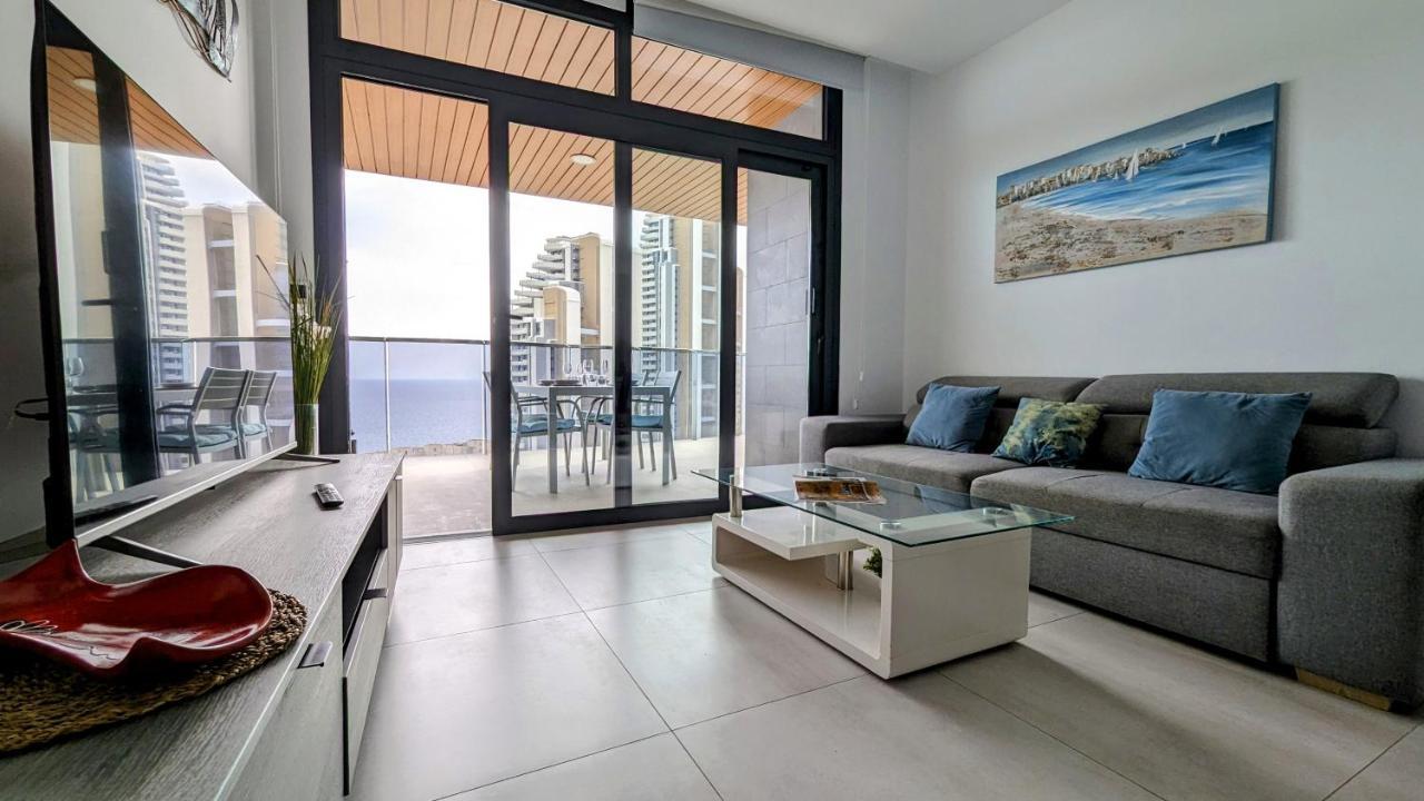 Sunset Waves Sea View Apartments Benidorm Kültér fotó